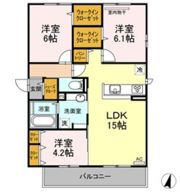 Parasの間取り画像