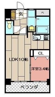 LE GRAND BLEU DEUXの間取り画像