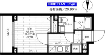 ステージファースト西大井一番館の間取り画像