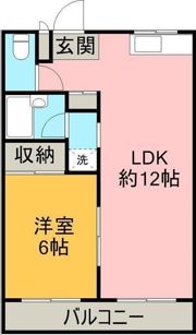 mach village A棟の間取り画像