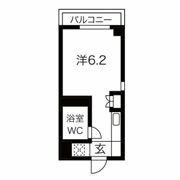 デリード塚本駅前の間取り画像