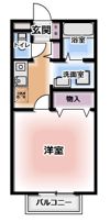 ルフォーレ吹田の間取り画像