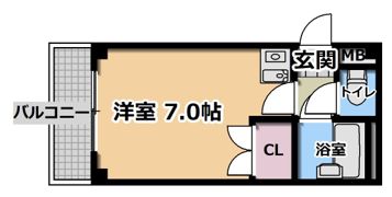 ラスター俊徳の間取り画像