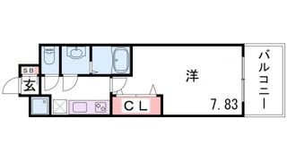Luxe東灘の間取り画像