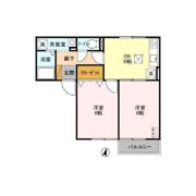 クレセントコートの間取り画像