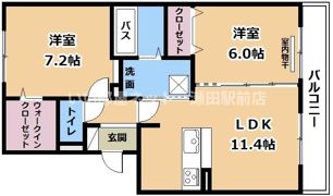 サンビレッジの間取り画像
