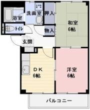 ドミールかみのの間取り画像