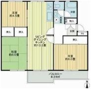 西一社団地 13号棟の間取り画像