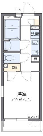 クレイノグリーンブリッジの間取り画像