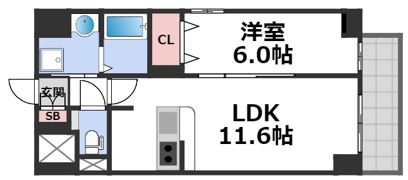 Avenir 新深江の間取り画像