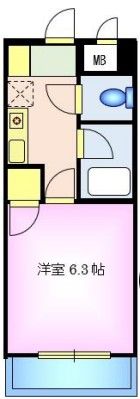 コアパレス常葉6の間取り画像