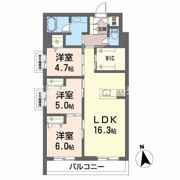 ディアマント番町の間取り画像