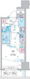 GENOVIA三郷駅前の間取り画像