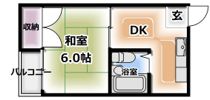 エクセレント舟田Ⅱの間取り画像