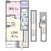 サン ウォーム Vの間取り画像