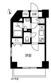 アンデパンダンの間取り画像