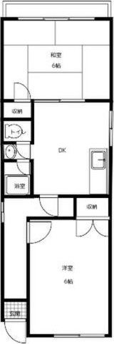 山森ハイツの間取り画像