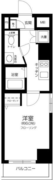 ラグジュアリーアパートメント本郷の間取り画像