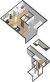 PENTAHILLS滝川町の間取り画像