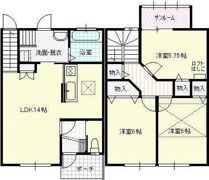 ピサリ藤の木の間取り画像