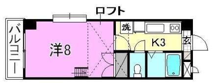 ステューディオ ツキヤマの間取り画像