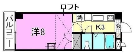 ステューディオ ツキヤマの間取り画像