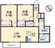 シャーメゾン セルディーナの間取り画像