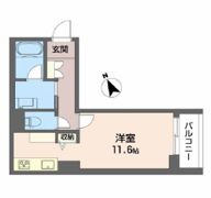 リッシュあけぼのの間取り画像
