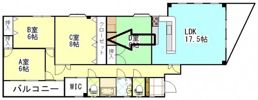 ファイブ南方の間取り画像