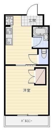 エステート西山の間取り画像