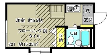 ステップ阿佐谷の間取り画像