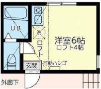 ユナイトさくらフェアバンクスの間取り画像