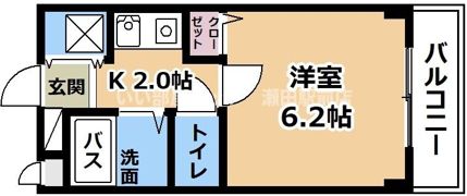 ウィズ秀和Ⅱの間取り画像