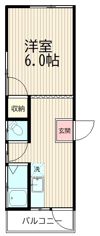 コーポ山口の間取り画像