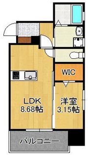 THE HILLS KOKURAの間取り画像