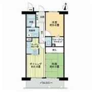 ライオンズマンション山手町の間取り画像