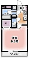 フリーディオ門真Ⅲの間取り画像