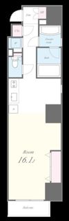 ボーベル南船場の間取り画像