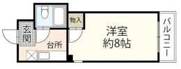佐伯ビルの間取り画像
