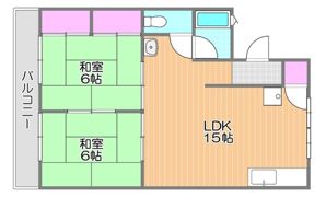 洲崎ハイツの間取り画像
