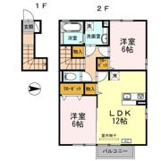 にゅうまごびれっじⅡの間取り画像