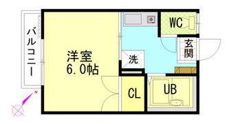 パークハイツ西蟹屋の間取り画像