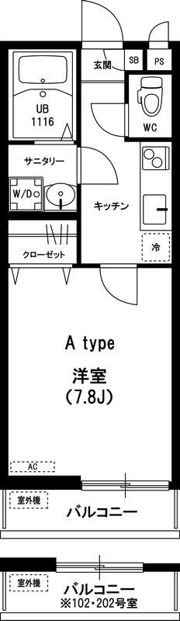 リブリ・クイーンフラワーの間取り画像
