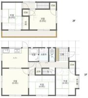 ASJ宝町戸建の間取り画像