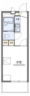 レオパレスWAKABAsekiの間取り画像