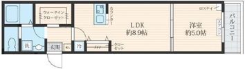 フォセット東日暮里の間取り画像