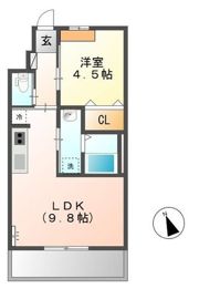ラ・ヴィータの間取り画像