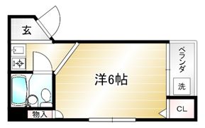 シティーアスカの間取り画像