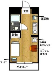 関内フレックスビルの間取り画像