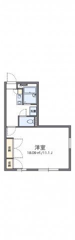 レオパレスTAKASAGOの間取り画像